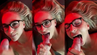 CatAndDick Gets Happy: Cheerful Slurping Of A Massive BWC